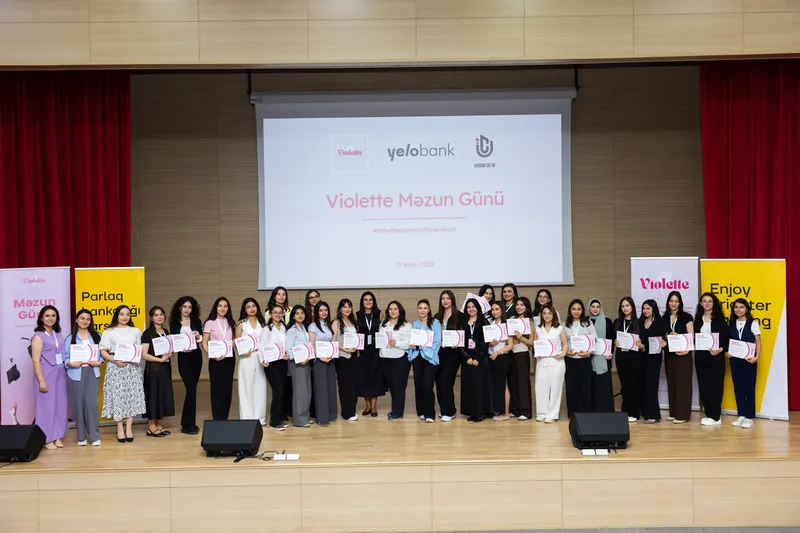 Yelo Bank-da Violette Mentorship-in məzun günü keçirilib