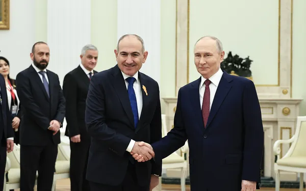 Putin Pashinyan meeting