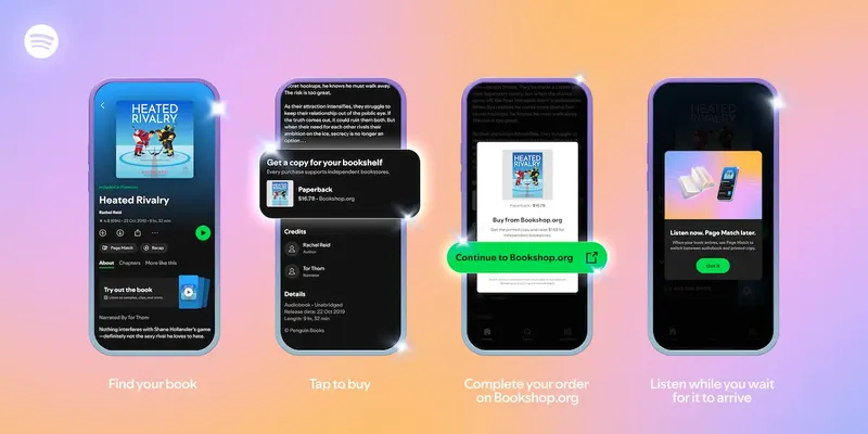 Spotify fiziki kitab satışına başlayır