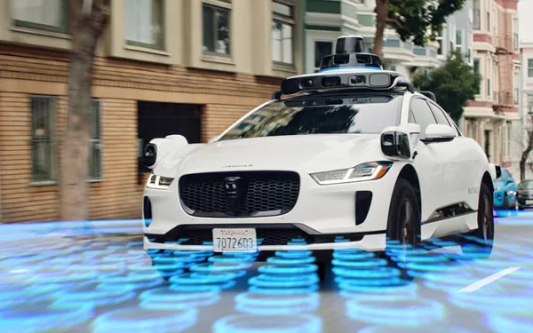 Waymo taxi