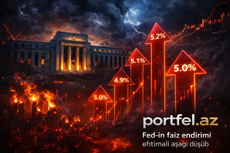 Fed-in faiz endirimi ehtimalı azalıb