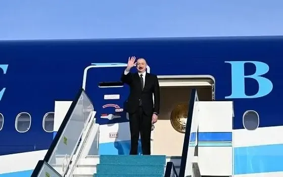 İlham Əliyevin Qazaxıstana səfəri başa çatıb