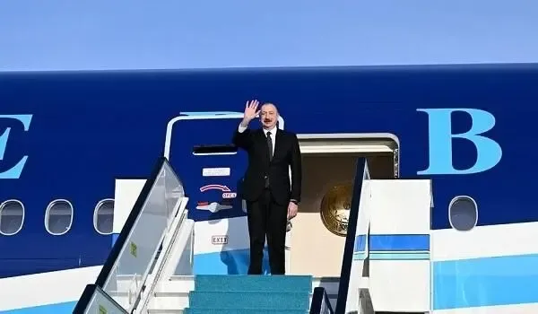 İlham Əliyevin Qazaxıstana səfəri başa çatıb