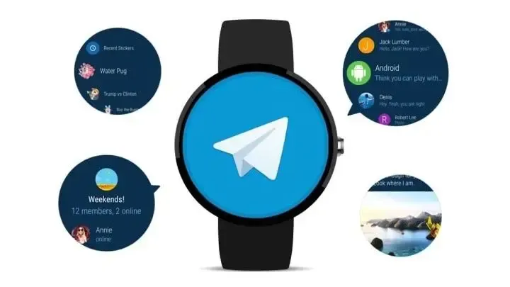 Telegram ağıllı saatlara geri qayıdır