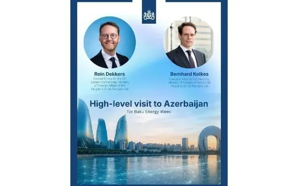 Niderland xüsusi elçiləri Azərbaycana gəlir