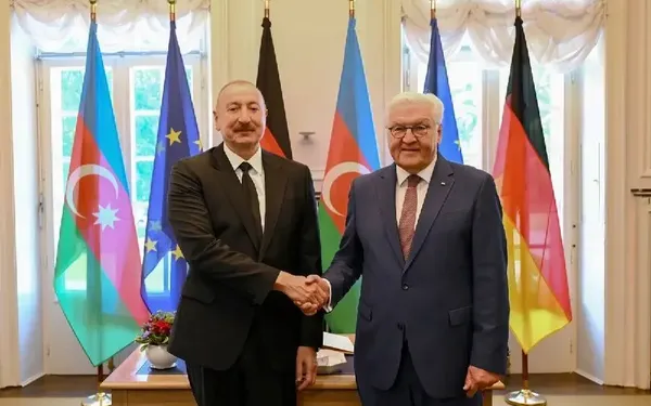ilham aliyev almaniya prezidenti
