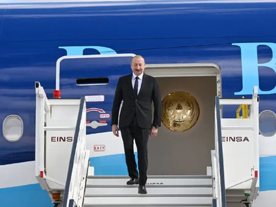 Prezident İlham Əliyev Qırğızıstana dövlət səfərinə gedib