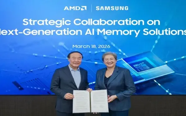 Samsung və AMD gələcək nəsil Sİ yaddaşı üzrə əməkdaşlığı genişləndirmək üçün Anlaşma Memorandumu imzalayıblar