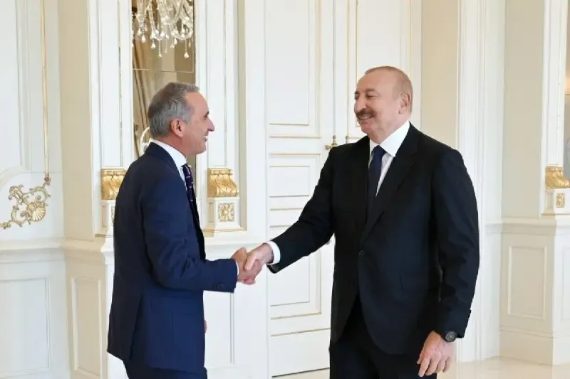 İlham Əliyev ATƏT PA prezidenti ilə sülh gündəmini müzakirə edib