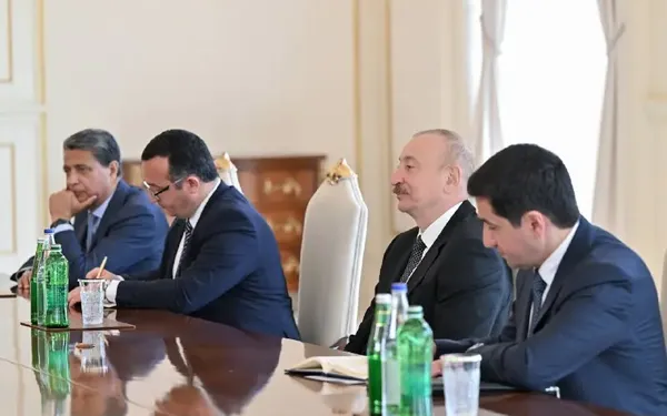 Əliyev Slovakiya parlament sədrini qəbul edib