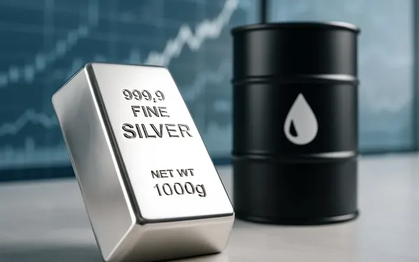 oil and silver