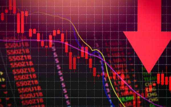stocks down